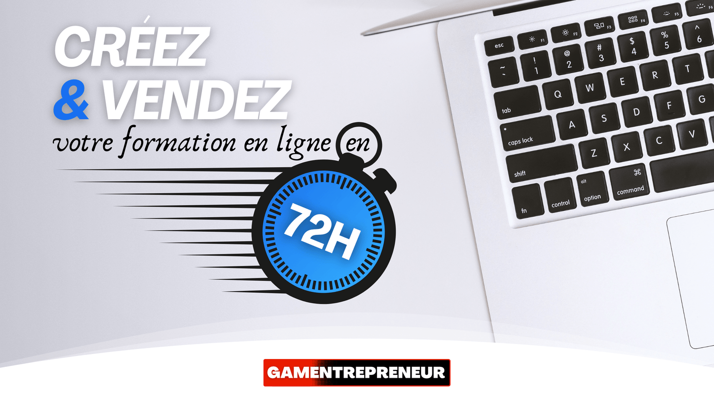 Créez et vendez votre produit en ligne en automatique