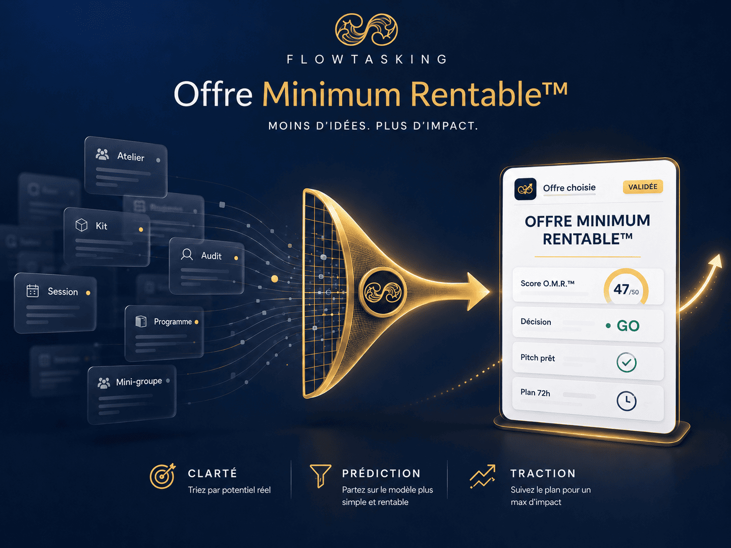 Le Générateur d'Offre Minimaliste ultra Rentable, Viable & Irrésistible Express